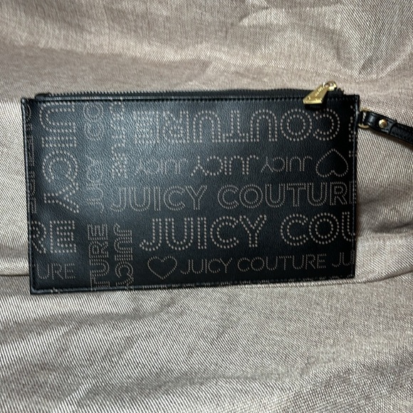 Juicy Couture Black Promenade Wristlet - Picture 2 of 11